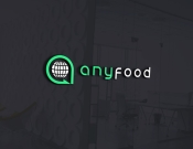 Projekt graficzny, nazwa firmy, tworzenie logo firm ANYfood logo dla firmy - ulkanik
