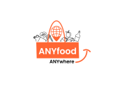 Projekt graficzny, nazwa firmy, tworzenie logo firm ANYfood logo dla firmy - tunada