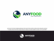 Projekt graficzny, nazwa firmy, tworzenie logo firm ANYfood logo dla firmy - Voron 2021