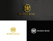 Projekt graficzny, nazwa firmy, tworzenie logo firm Logo dla marki odzieżowej Romeo Rose - czaqq