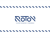 Projekt graficzny, nazwa firmy, tworzenie logo firm Logo dla marki ROTON (przekładnie) - logotegotypa