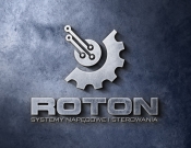 Projekt graficzny, nazwa firmy, tworzenie logo firm Logo dla marki ROTON (przekładnie) - radofreshdesign