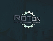 Projekt graficzny, nazwa firmy, tworzenie logo firm Logo dla marki ROTON (przekładnie) - ulkanik