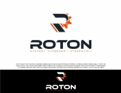 Projekt graficzny, nazwa firmy, tworzenie logo firm Logo dla marki ROTON (przekładnie) - Voron 2021