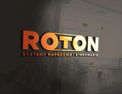 Projekt graficzny, nazwa firmy, tworzenie logo firm Logo dla marki ROTON (przekładnie) - JEDNOSTKA  KREATYWNA