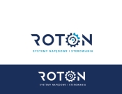 Projekt graficzny, nazwa firmy, tworzenie logo firm Logo dla marki ROTON (przekładnie) - stone