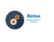 Projekt graficzny, nazwa firmy, tworzenie logo firm Logo dla marki ROTON (przekładnie) - Amit