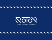 Projekt graficzny, nazwa firmy, tworzenie logo firm Logo dla marki ROTON (przekładnie) - logotegotypa