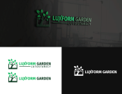 Projekt graficzny, nazwa firmy, tworzenie logo firm Logo dla Luxform Garden - czaqq