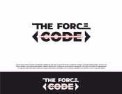 Projekt graficzny, nazwa firmy, tworzenie logo firm Logo Software House THE FORCE CODE - Voron 2021