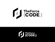 Projekt graficzny, nazwa firmy, tworzenie logo firm Logo Software House THE FORCE CODE - Quavol