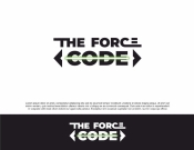 Projekt graficzny, nazwa firmy, tworzenie logo firm Logo Software House THE FORCE CODE - Voron 2021