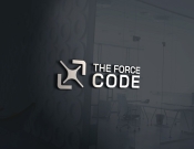 projektowanie logo oraz grafiki online Logo Software House THE FORCE CODE