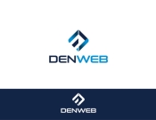 projektowanie logo oraz grafiki online Logo dla firmy z branży IT - denweb