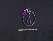 Projekt graficzny, nazwa firmy, tworzenie logo firm Gabinet podologiczny  - ulkanik