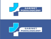 Projekt graficzny, nazwa firmy, tworzenie logo firm Gabinet podologiczny  - grafikA4