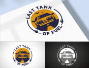 projektowanie logo oraz grafiki online Logo social mediów Last tank of fuel