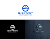 Projekt graficzny, nazwa firmy, tworzenie logo firm Logo firmy Horyzontapartamenty.eu - czaqq