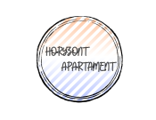 Projekt graficzny, nazwa firmy, tworzenie logo firm Logo firmy Horyzontapartamenty.eu - Marony