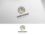 Projekt graficzny, nazwa firmy, tworzenie logo firm Logo firmy Horyzontapartamenty.eu - empe