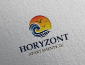 Projekt graficzny, nazwa firmy, tworzenie logo firm Logo firmy Horyzontapartamenty.eu - Voron 2021
