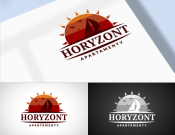 Projekt graficzny, nazwa firmy, tworzenie logo firm Logo firmy Horyzontapartamenty.eu - Artrox