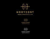 Projekt graficzny, nazwa firmy, tworzenie logo firm Logo firmy Horyzontapartamenty.eu - makkena