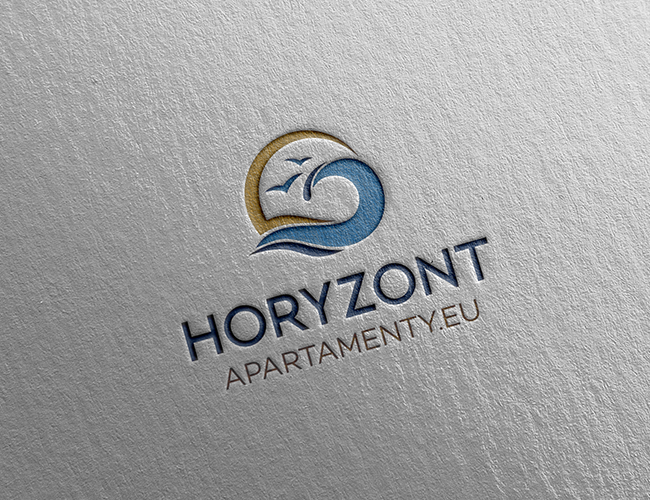 Projektowanie logo dla firm,  Logo firmy Horyzontapartamenty.eu, logo firm - Marynarz