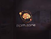 Projekt graficzny, nazwa firmy, tworzenie logo firm Logo dla firmy apm.zone - Blanker