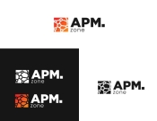 Projekt graficzny, nazwa firmy, tworzenie logo firm Logo dla firmy apm.zone - Wojtas_graphic_design