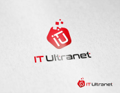 Projekt graficzny, nazwa firmy, tworzenie logo firm Logo dla firmy IT Ultranet - Blanker