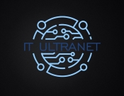 Projekt graficzny, nazwa firmy, tworzenie logo firm Logo dla firmy IT Ultranet - kolko_kreska
