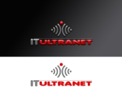 Projekt graficzny, nazwa firmy, tworzenie logo firm Logo dla firmy IT Ultranet - wafelotto