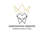 Projekt graficzny, nazwa firmy, tworzenie logo firm logo dla Manufaktury Uśmiechu - Kawek02