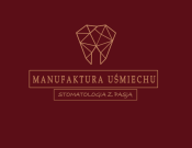 Projekt graficzny, nazwa firmy, tworzenie logo firm logo dla Manufaktury Uśmiechu - monika_s