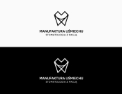 Projekt graficzny, nazwa firmy, tworzenie logo firm logo dla Manufaktury Uśmiechu - Marcinir