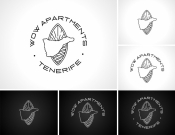 Projekt graficzny, nazwa firmy, tworzenie logo firm logo dla apartamentu na Teneryfie - MP33