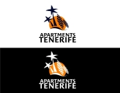 Projekt graficzny, nazwa firmy, tworzenie logo firm logo dla apartamentu na Teneryfie - Aniflex