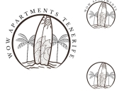 Projekt graficzny, nazwa firmy, tworzenie logo firm logo dla apartamentu na Teneryfie - branetsolutionartgrafik