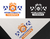 Projekt graficzny, nazwa firmy, tworzenie logo firm logo dla apartamentu na Teneryfie - gpiw