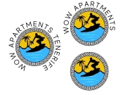 Projekt graficzny, nazwa firmy, tworzenie logo firm logo dla apartamentu na Teneryfie - branetsolutionartgrafik