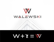 Projekt graficzny, nazwa firmy, tworzenie logo firm Logo dla: "Walewski" e-commers - Voron 2021