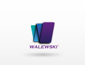 Projekt graficzny, nazwa firmy, tworzenie logo firm Logo dla: "Walewski" e-commers - Pershing