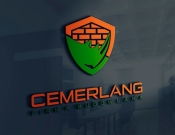 Projekt graficzny, nazwa firmy, tworzenie logo firm Logo firmy budowlanej Cemerlang - Voron 2021