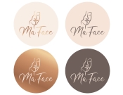 Projekt graficzny, nazwa firmy, tworzenie logo firm logo dla gabinetu masażu twarzy - Berta