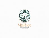 Projekt graficzny, nazwa firmy, tworzenie logo firm logo dla gabinetu masażu twarzy - TheAdipeDesign
