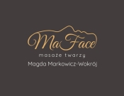 Projekt graficzny, nazwa firmy, tworzenie logo firm logo dla gabinetu masażu twarzy - MHA michał