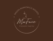 Projekt graficzny, nazwa firmy, tworzenie logo firm logo dla gabinetu masażu twarzy - aniasłapi
