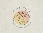 Projekt graficzny, nazwa firmy, tworzenie logo firm logo dla gabinetu masażu twarzy - patkaaa