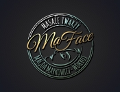 Projekt graficzny, nazwa firmy, tworzenie logo firm logo dla gabinetu masażu twarzy - Piotr_dtp